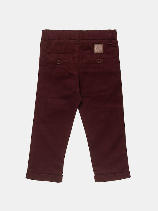 Alouette Kids Trousers Burgundy