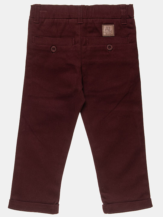Alouette Kids' Pants Burgundy Alouette Kids' Pants Burgundy