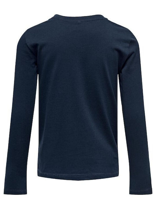 Kids Only Kids Blouse Long Sleeve Navy Blue