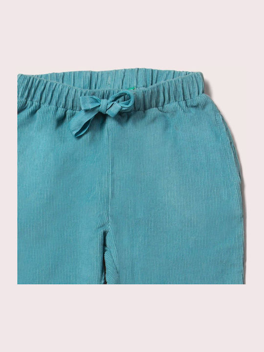 Kids' Corduroy Pants Blue