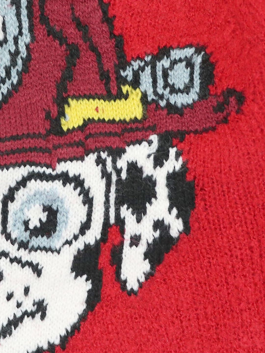 Kinderpullover Langarm Rot Paw Patrol