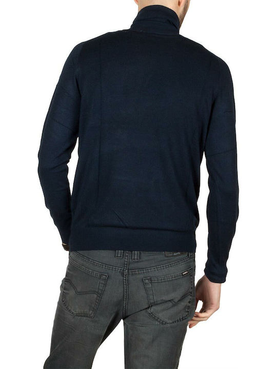Langarm-Pullover Blau