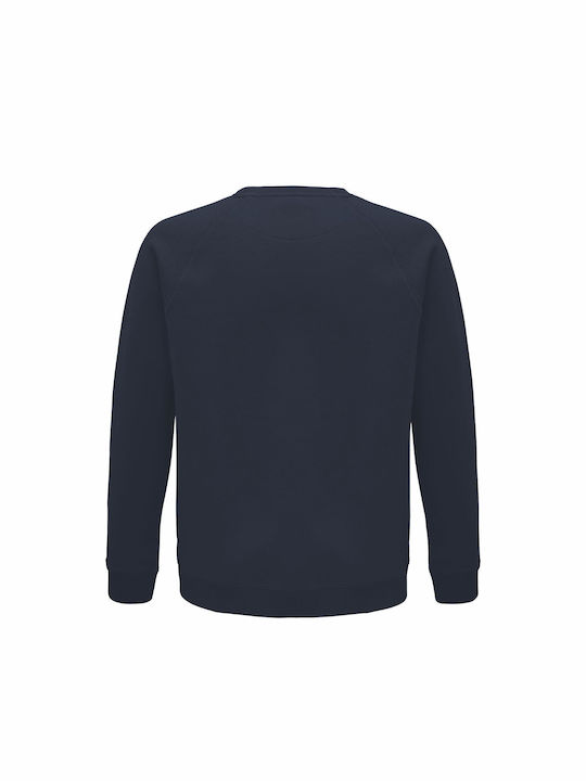 Unisex Sweatshert, Organic "Rebel", French Navy