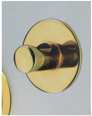 Haken Badezimmer Einzeln Schrauben ​4.3x2.5cm Goldenes