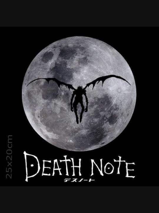 Takeposition 80% Cotton Slim Fit Hanorace Death Note Negru