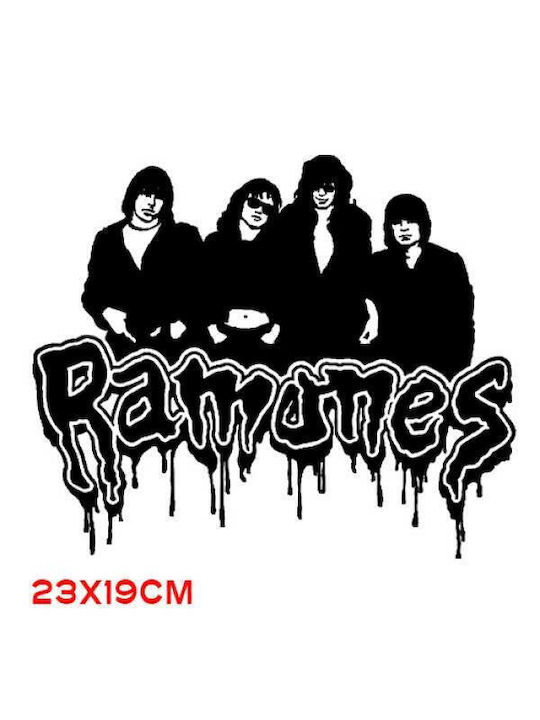 Takeposition Ramones Forever Bedrucktes Themen-Shirt Gray