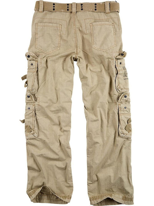 Surplus Royal Traveler Trousers Cargo Beige
