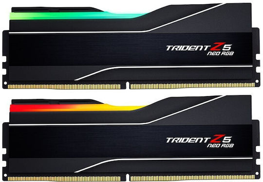 G.Skill Trident Z5 Neo RGB DDR5 48GB RAM με 2x24GB Modules και Ταχύτητα 6400 για Desktop