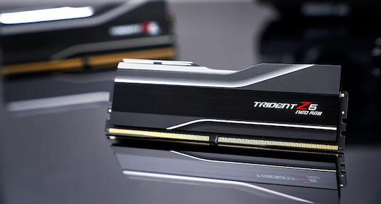 G.Skill Trident Z5 Neo RGB DDR5 48GB RAM με 2x24GB Modules και Ταχύτητα 6400 για Desktop
