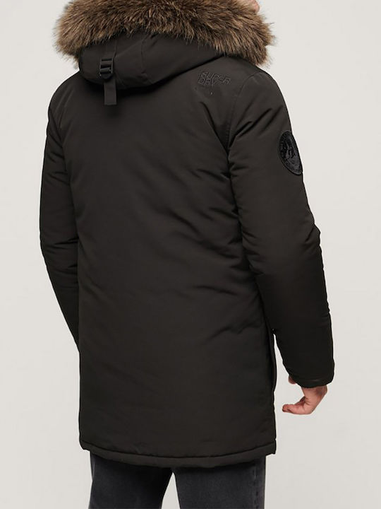 Everest Winter Jacket Parka Black