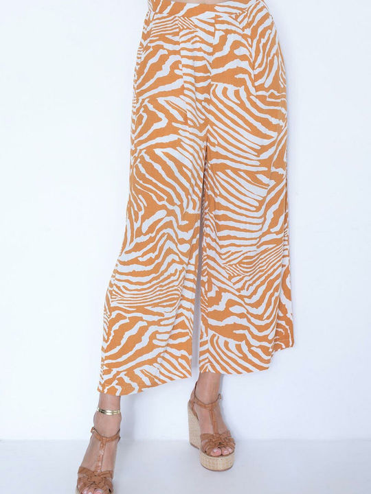 Minkpink Women's Fabric Palazzo Pants
