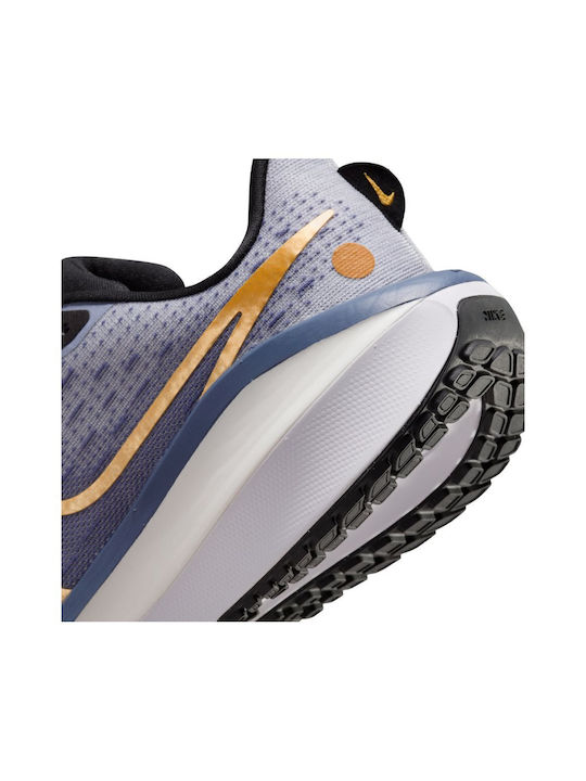 Vomero 17 Women's Running Sport Shoes Diffused Blue Ashen Slate White Metallic Gold