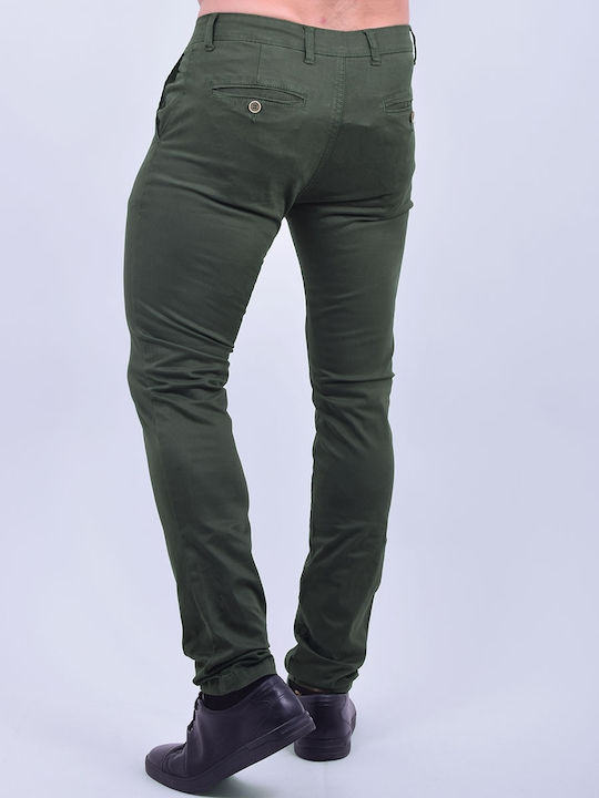 Gandy Herrenhose Chino Oil Green