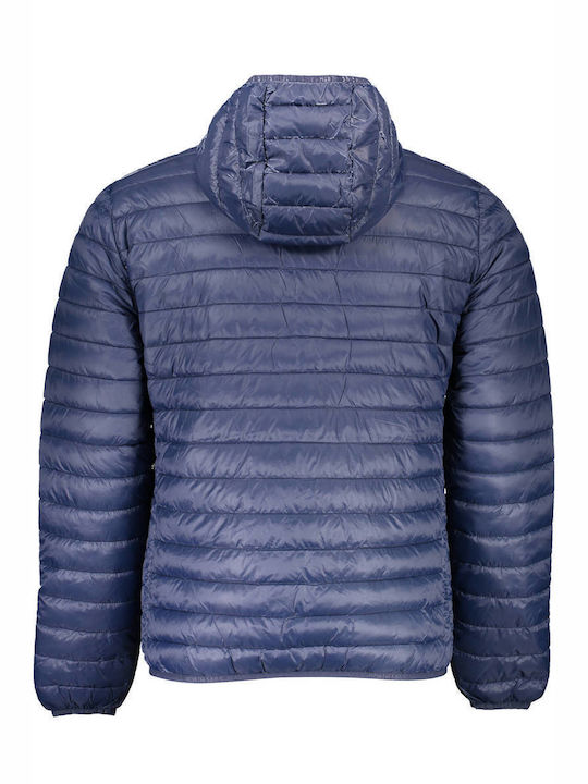 North Sails Men's Winter Puffer Jacket Blue.