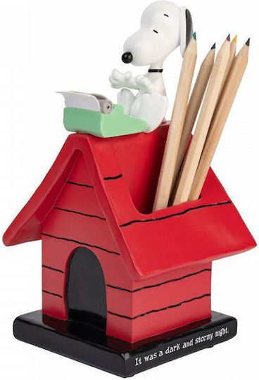 Kunststoff Stifthalter in Rot Farbe 1Stück 19x9.5x11cm