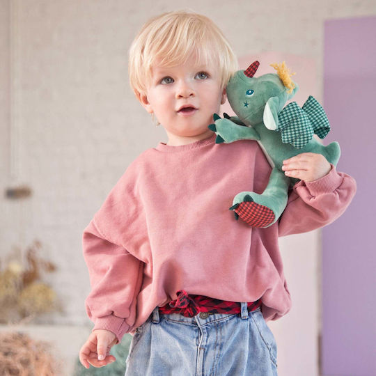 Lilliputiens Baby Toy Dragon made of Fabric with Music and Sounds for 9++ Months
