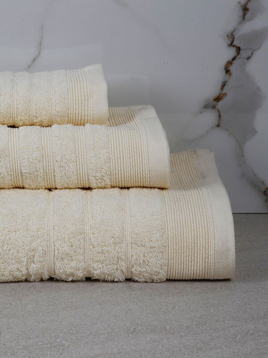 Sunshine Hand Towel Chimbouri 40x60cm 6 Ecru Weight 500gr/m²