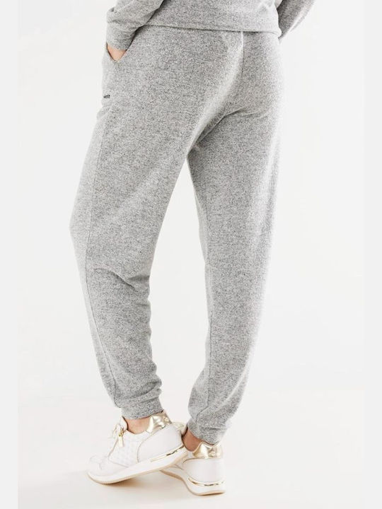 Mexx Damen-Sweatpants Jogger Γκρι Ανοιχτό