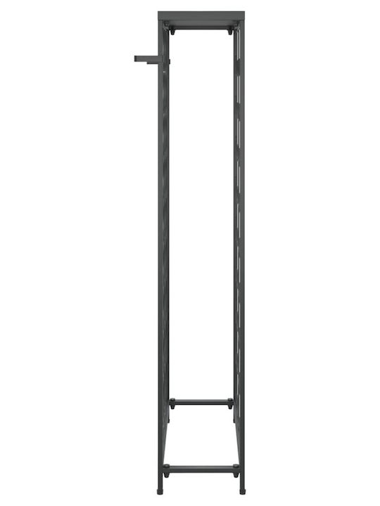 vidaXL Freistehend Weinkeller für 45 Flaschen Schwarz 54x18x100εκ.