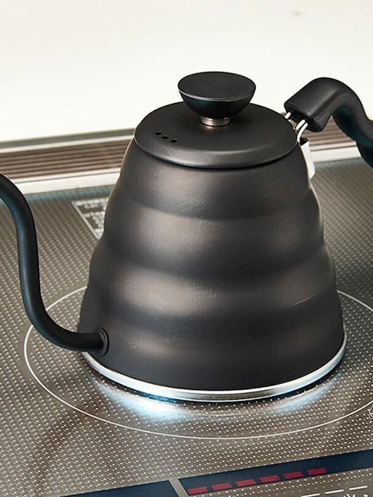 Hario Τσαγιέρα Αλουμινίου Μαύρη 1200ml