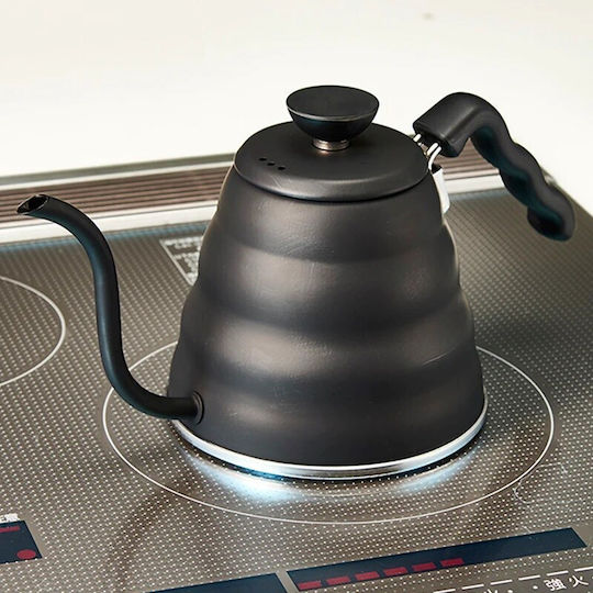 Hario Aluminum Black Teapot 1200ml
