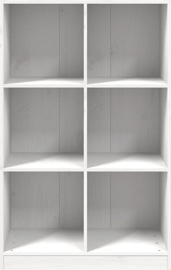 Bibliothek Weiß 70x33x110cm