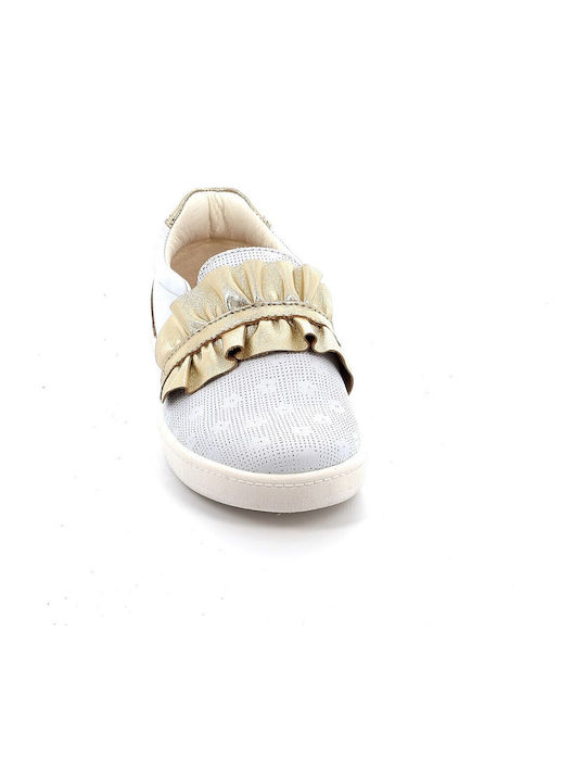 Încălțăminte sport Joasa pentru copii Slip-on Albe