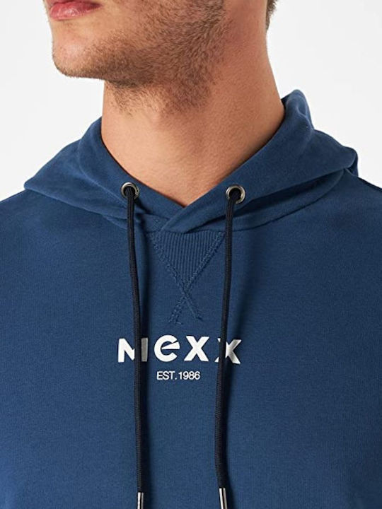 Mexx Men's Sweatshirt with Hood Dark Blue