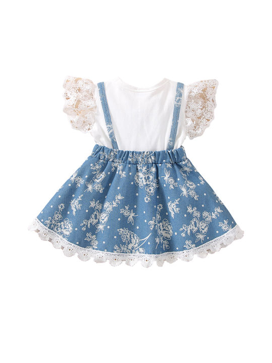 Poulain Kids Dress Blue