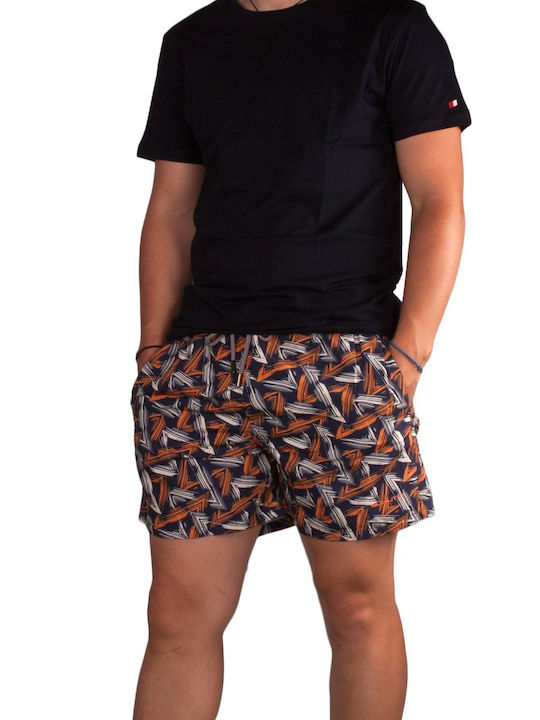 Closet22 Herren Badebekleidung Shorts Orange