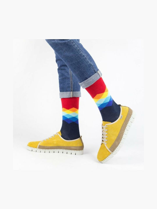 Crazy Socks Bărbați Șosete Dark Blue 1Pachet