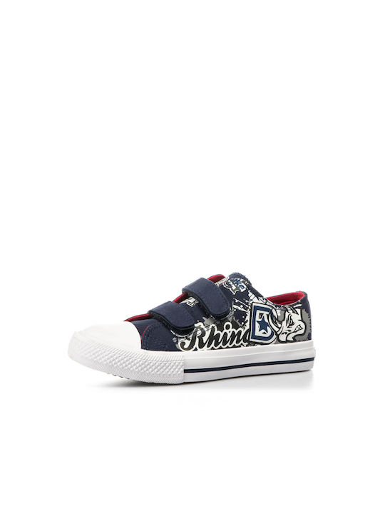 Blaike Kids Sneakers with Scratch Blue