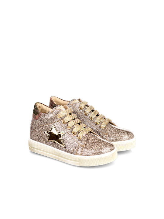 Falcotto Kids Sneakers High Gold