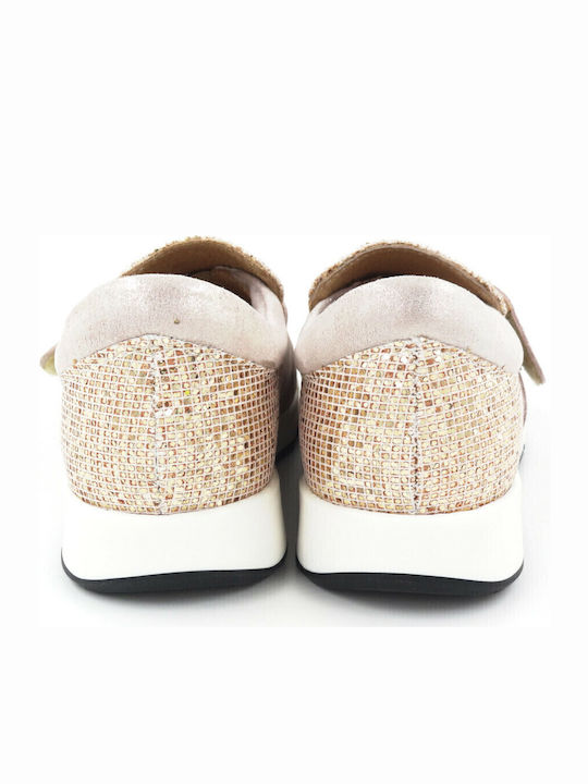 Παιδικά Sneakers με Σκρατς Ροζ