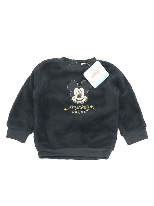 Disney Παιδική Ζακέτα Fleece μαύρο