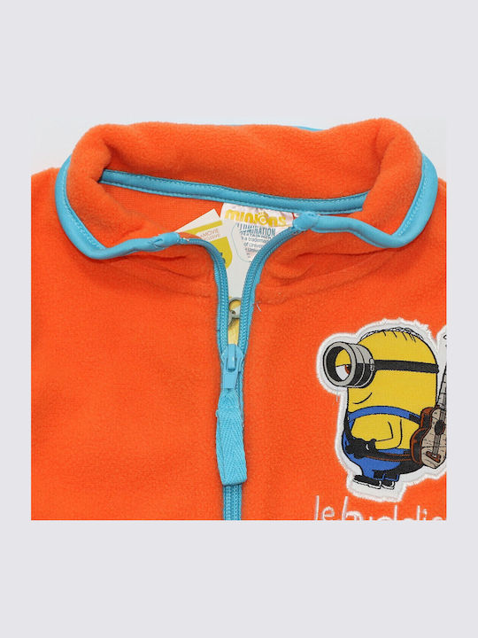 Παιδική Ζακέτα Fleece Πορτοκαλι