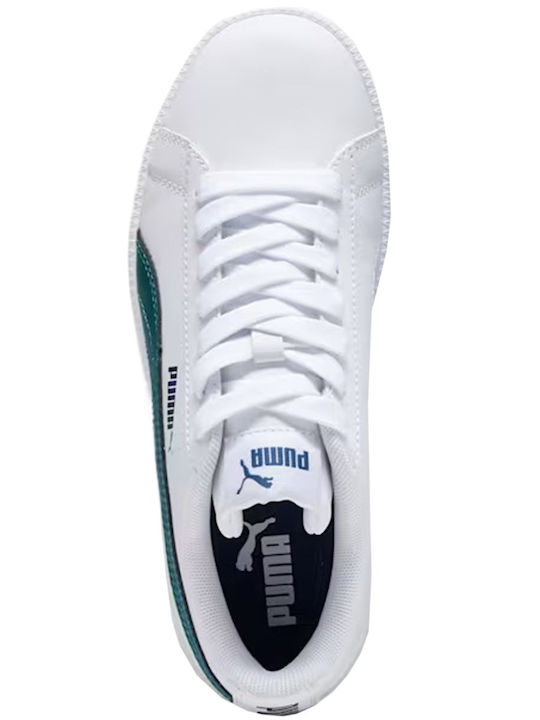 Puma Παιδικά Sneakers Up Λευκά