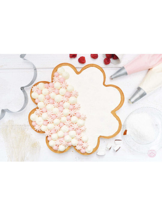 Scrap Cooking Formă de Patiserie pentru Tartă din Oțel Inoxidabil 30x30x2.5buc 1buc