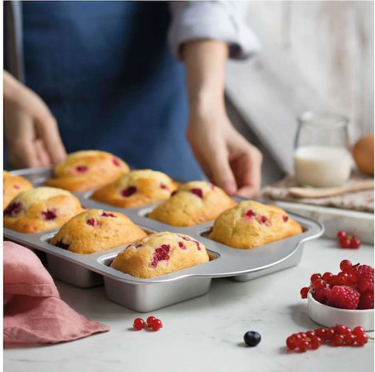 Decora Backform Törtchen/Muffins Aluminium 8 Plätze 1cm
