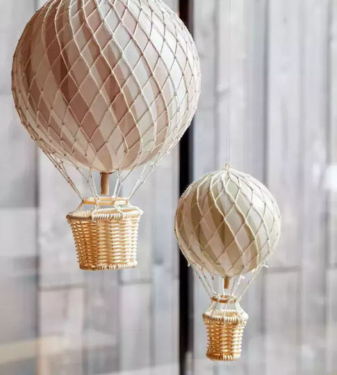 Filibabba Tischplatte Dekorativ Heißluftballon 1Stück FI-10D046 Rosa