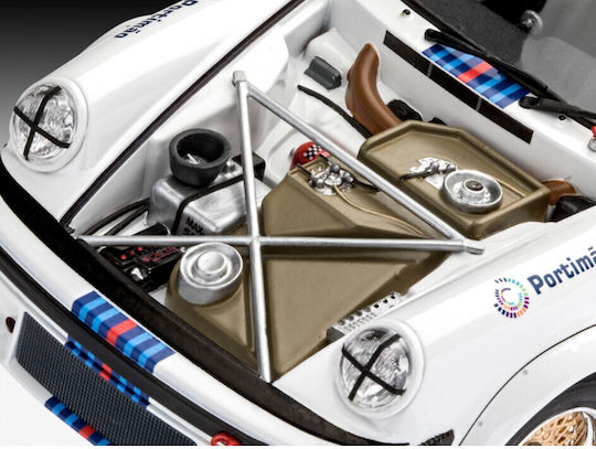 Revell Porsche 934 RSR "Martini" Figurină de Modelism Mașină 104 Piese la Scară 1:24 17.9x8.4x5.7cm.