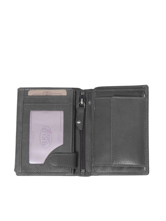Leather Men's Wallet Classic Black