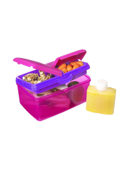 Sistema Microwave Plastic Lunch Box Quaddie 2000ml