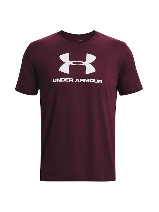 Sportstyle Men's Short Sleeve Blouse Burgundy