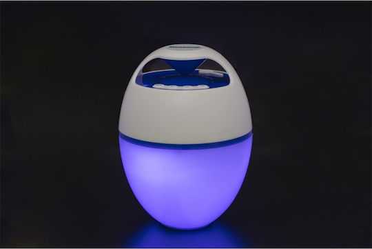 Bestway Αδιάβροχο Ηχείο Bluetooth 6W με Διάρκεια Μπαταρίας έως 6 ώρες Λευκό 93800