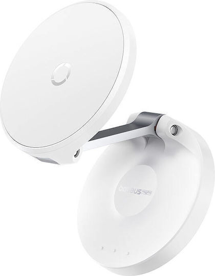 Baseus Magpro Car Mobile Mount with Magnet MagSafe White