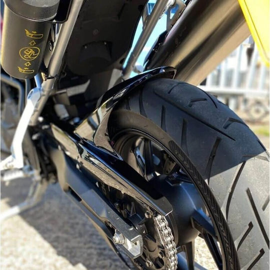 Pyramid Plastics Φτερό Πίσω Τροχού Μοτοσυκλέτας για Triumph Tiger Μαύρο