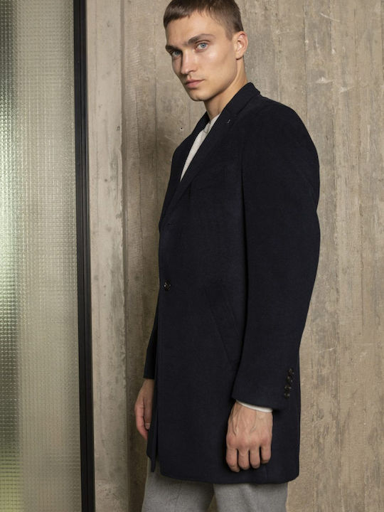 Herren Mantel μπλε