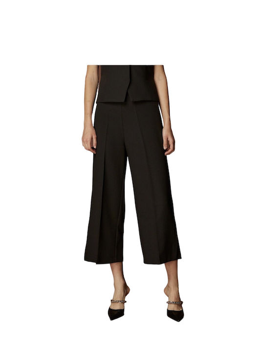 BSB Women's Culottes with Elastic in Regular Fit Black