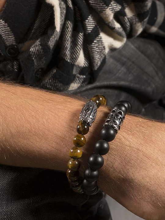 Theodora's Jewellery Herren Armband aus Edelstahl